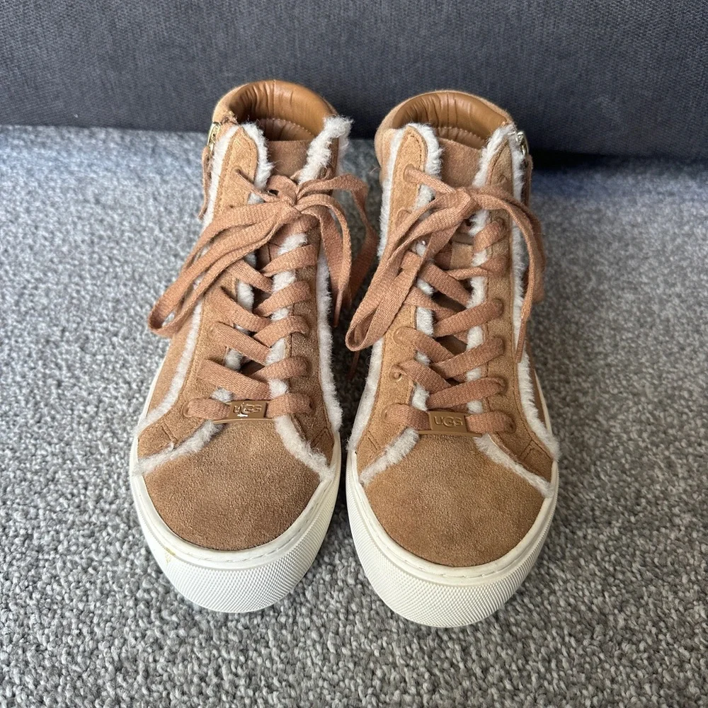 UGG Chestnut High-Top Sneaker